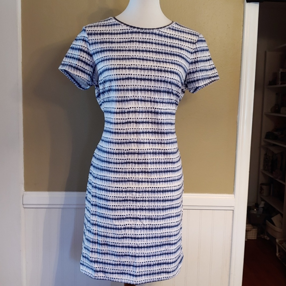 5/$35 3/$25 FITTED CREW NECK TEE DRESS